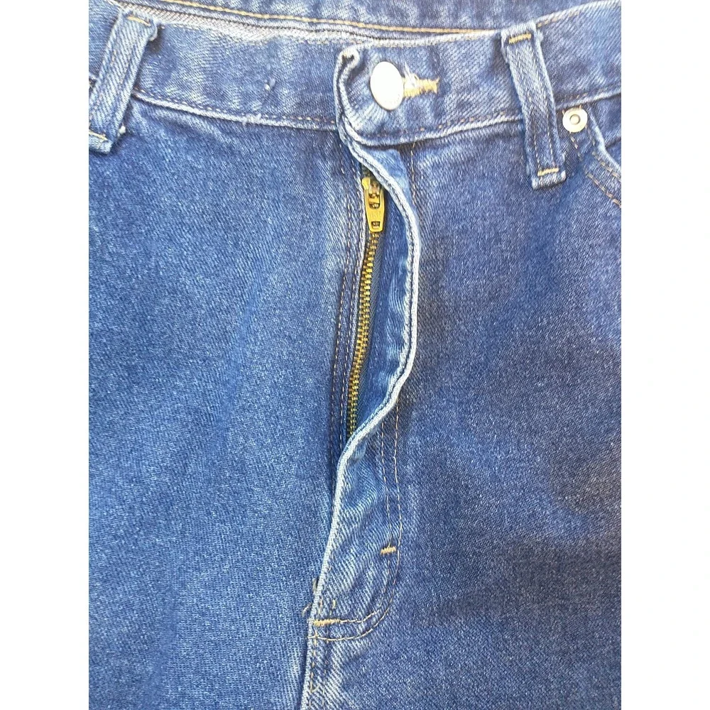Wrangler Premium Quality Authentic Mens Straight Leg Blue Jean 34x32 Medium Wash